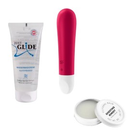 Pack découverte plaisir féminin avec Satisfyer Bullet 1, lubrifiant et baume Bijoux Indiscrets