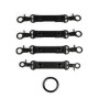 Hogtie Vantage 8 avec quatre sangles et mousquetons