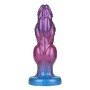 Gode fantasy violet et bleu Rift Titan 24 cm