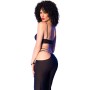 Ensemble Noir Pantalon et Top Sexy CR-4851