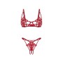 Ensemble Ouvert Luise Sublim Rouge