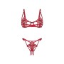 Ensemble Ouvert Luise Sublim Rouge