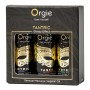 Coffret 3 huiles de massage Tantric Orgie 30 ml