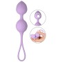 Boules de Geisha Double Love Ball Violet Cuties
