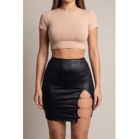 Jupe Courte Fendue Elena