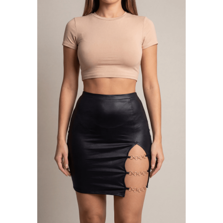 Jupe Courte Fendue Elena