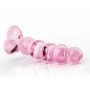 Dildo Anal en Verre Crystal Heart Rose Toyjoy 15 x 3cm