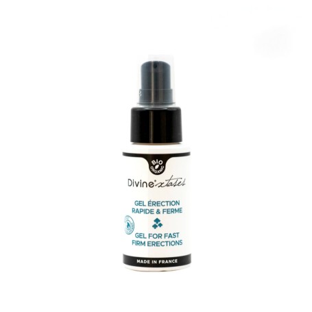 Gel Érection Rapide et Ferme Bio Divinextases 50 ml