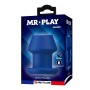 Plug Anal Creux en Silicone Bleu Joseph 7,7 x 6,2cm