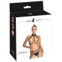 Ensemble Harnais Lingerie 3 Pièces Bad Kitty Noir