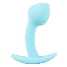Petit plug anal débutant courbé en silicone Cuties 2,6 cm
