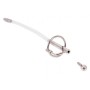 Tige urètre Catheter Large percée en acier inoxydable