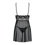 Idillia Imperia Obsessive en dentelle et voile noir