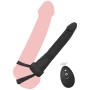 Gode anal vibrant mains libres avec télécommande