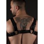 Harnais BDSM homme noir réglable Avanza