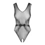 Body ouvert Obsessive avec ceinture satinée