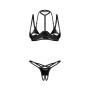 Soutien-gorge semi-ouvert et string Rolleya Obsessive