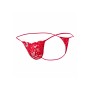 String sexy homme dentelle rouge