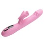 Rabbit rose Bella Papillon en silicone doux
