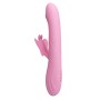 Rabbit rose Bella Papillon en silicone doux