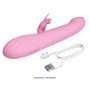 Rabbit rose Bella Papillon rechargeable USB