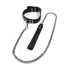 Collier laisse effet cuir croco Feros Avanza