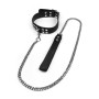 Collier laisse effet cuir croco Feros Avanza
