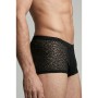 Boxer Homme Résille Léopard avec Zip Frontal