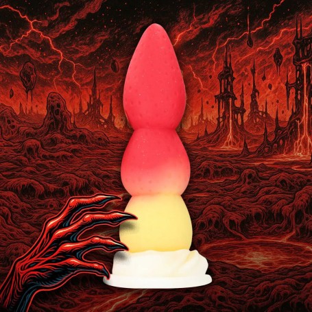 Gode à trois volumes Whipped Berry