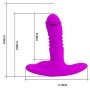 Stimulateur Anal Vibrant et Va-et-Vient Heather Pretty Love 11 x 2,9cm