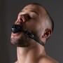 Bâillon-boule silicone pour jeux BDSM