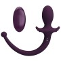 Plug queue chien violet diamètre 3,3 cm