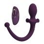 Plug queue chien violet diamètre 3,3 cm