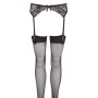 Porte-jarretelles réglable en dentelle noire
