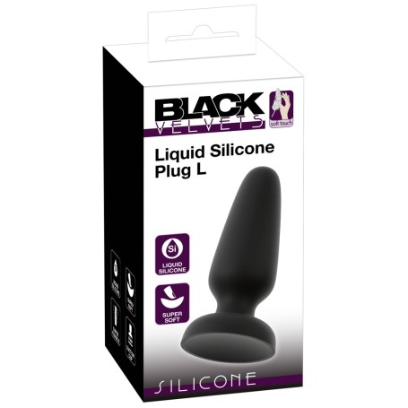 Plug Large Liquid Silicone 12 x 3,9cm