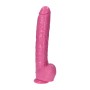 Gode réaliste rose avec ventouse