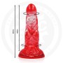 Gode Agnis silicone 18,2 cm et 5 cm de diamètre