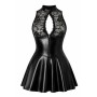 Mini robe F404 avec double zip