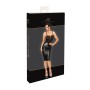 Robe mi-longue Do Not Disturb F408 - Noir Handmade