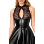 Mini Robe One More Kiss F404 Noir Handmade
