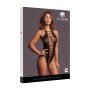 Body Jordan Open Work Noir Effet Corset