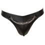 String fetish homme anneaux métalliques