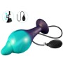 Gode silicone gonflable avec pompe manuelle