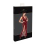 Robe longue Masquerade F424 - Noir Handmade
