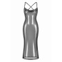 Robe longue Moondust F427 Noir Handmade