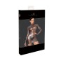 Mini robe manches longues Moondust F431 - Noir Handmade