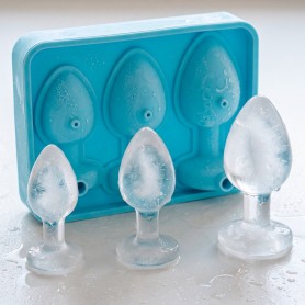 Moule glaçons plug anal silicone