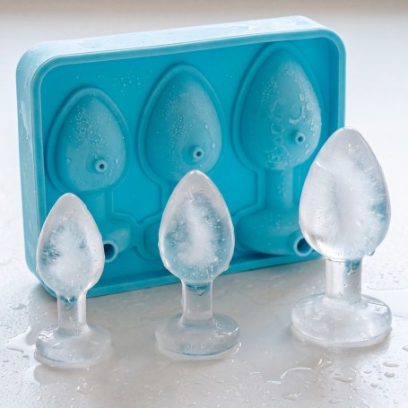 Moule glaçons plug anal silicone