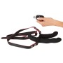 Gode ceinture double avec télécommande