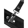 Entraves chevilles noires rembourrées
